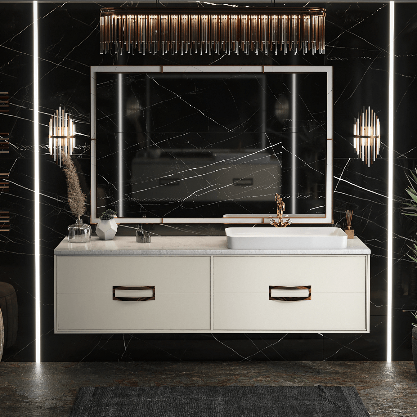 Ванная комната в классическом стиле