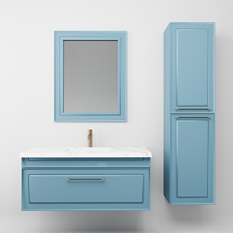 Пенал навесной ANTIQUE 450 с фрез.фасадами